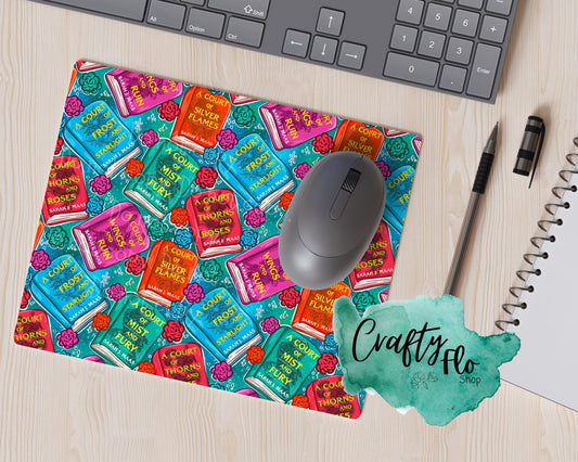 Acotar inspired Mouse Pad| Fantasy reader office essentials| acotar Mouse pad