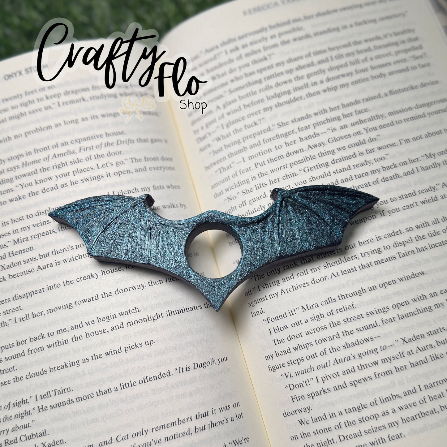 Page Holder Wings of Valor | Keep Pages Open with Ease | Perfect for Epic Reading | Book Lover Gift| Page Holder - Page Spreader Book Accessories Book Holders Ideal Gift for Fantasy Lovers
