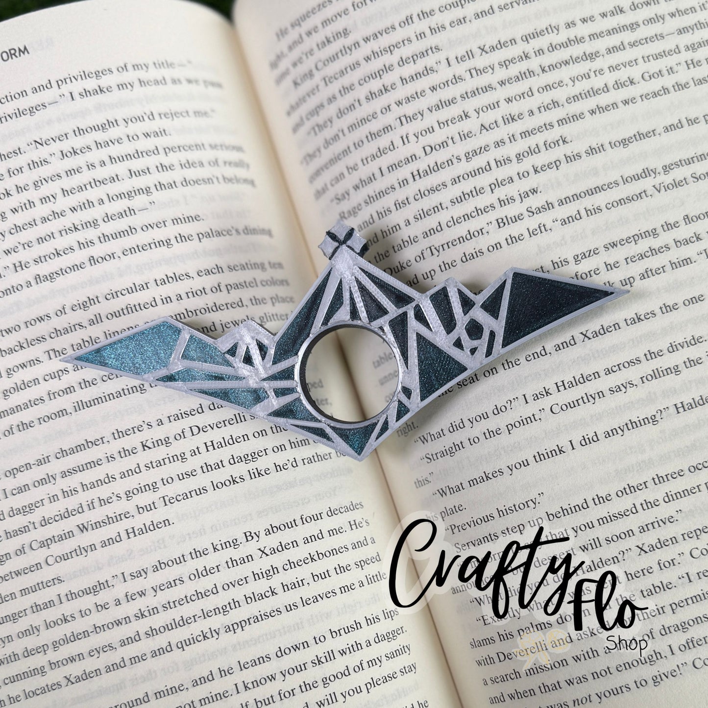 ACOTAR inspired Page Holder| Keep Pages Open with Ease | Perfect for Epic Reading | Book Lover Gift| Page Holder - Page Spreader Book Accessories Book Holders Ideal Gift for Fantasy Lovers