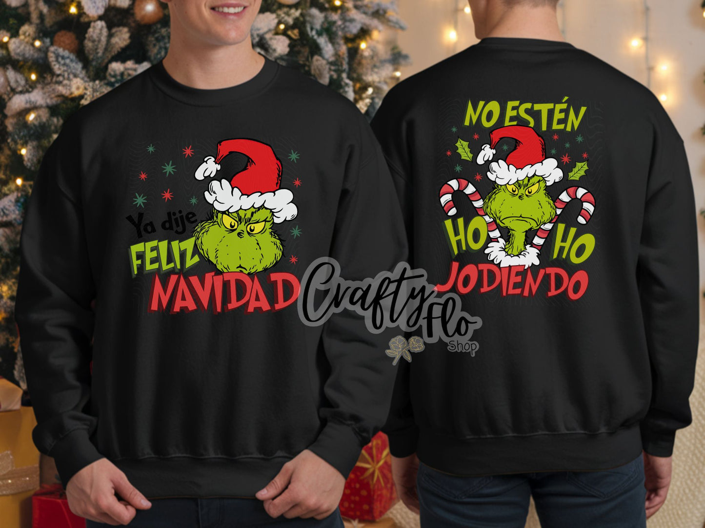 Ya dije Feliz Navidad! Sweatshirt - Unisex Fabric - Ideal for Holiday Fashion - True to Size Fit - Pullover Womenswear Garment