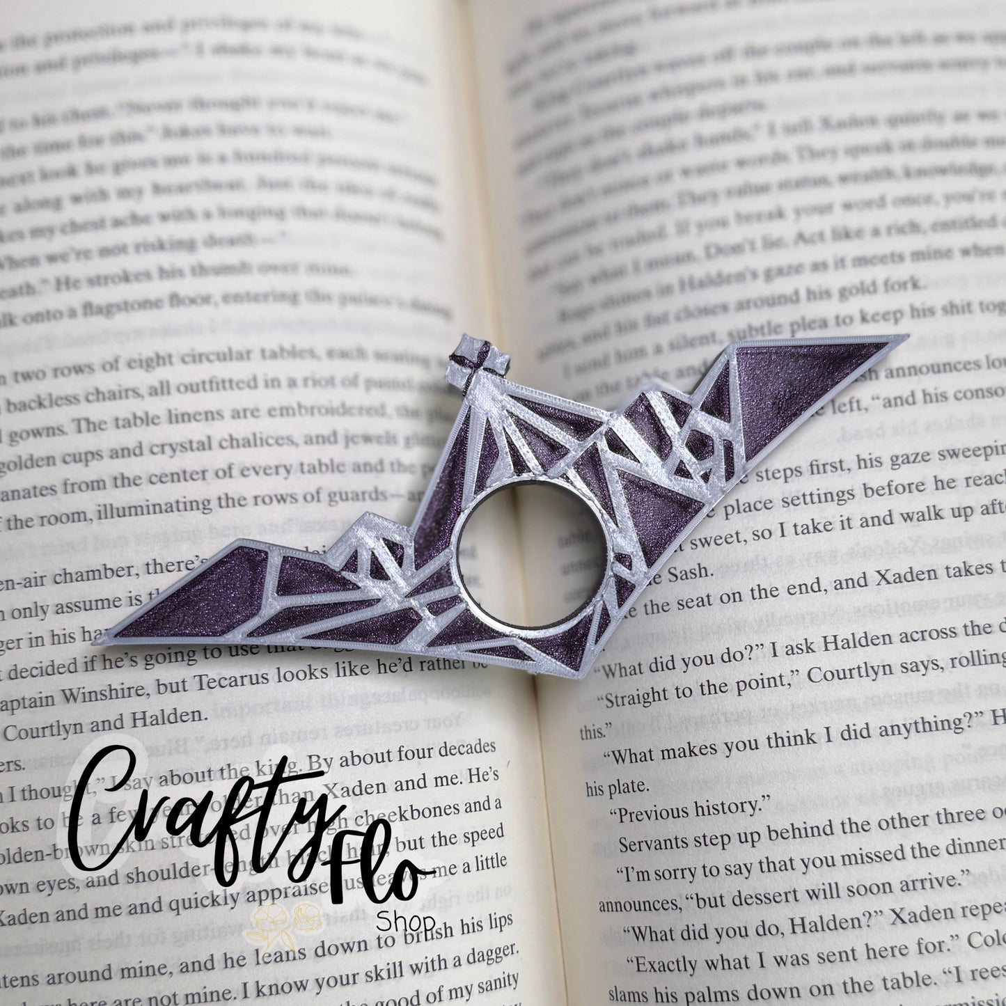 ACOTAR inspired Page Holder| Keep Pages Open with Ease | Perfect for Epic Reading | Book Lover Gift| Page Holder - Page Spreader Book Accessories Book Holders Ideal Gift for Fantasy Lovers