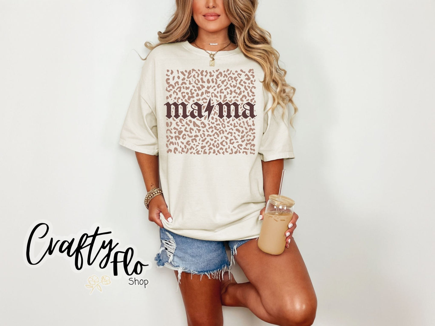 Leopard Mama Sweatshirt or T-shirt - Mothers Day Graphic Tee - Unisex Fabric - Ideal for Holiday Fashion - True to Size Fit - Pullover