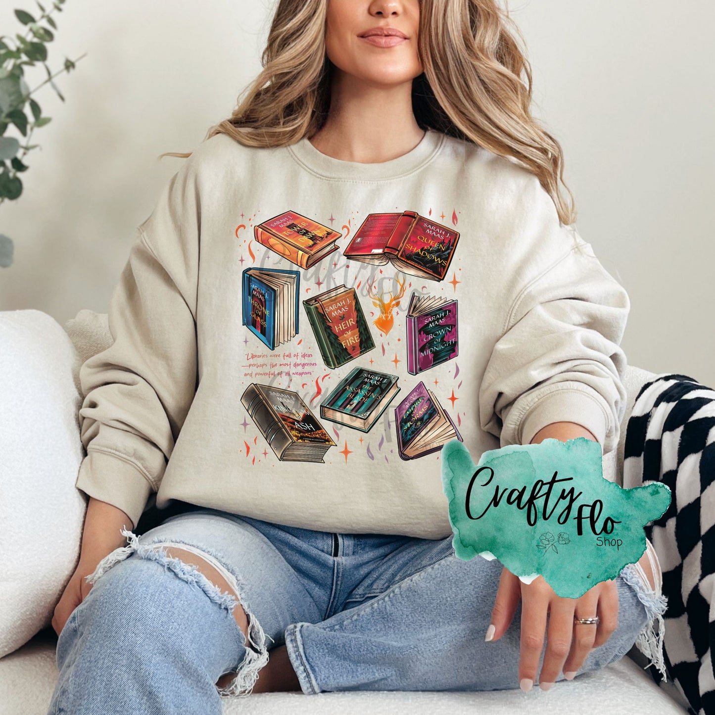 TOG Inspired Booktok Unisex Sweatshirt Casual Style with Playful Design and True to Size Fit - sweatshirt