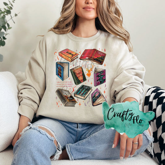 TOG Inspired Booktok Unisex Sweatshirt Casual Style with Playful Design and True to Size Fit - sweatshirt