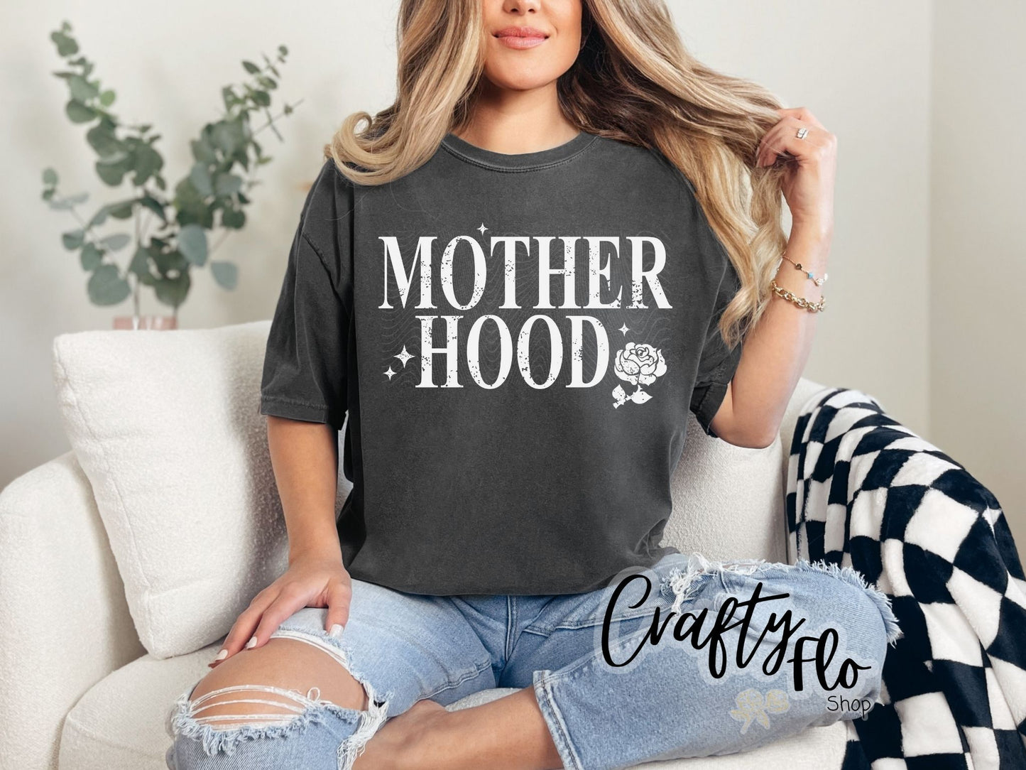 Mother Hood Shirt or Sweatshirt, Trendy Mama Sweatshirt, Mom Life Shirt, Digital Graphic Mom T-shirt, Motherhood Shirt, Cool Mom Club Hoodie