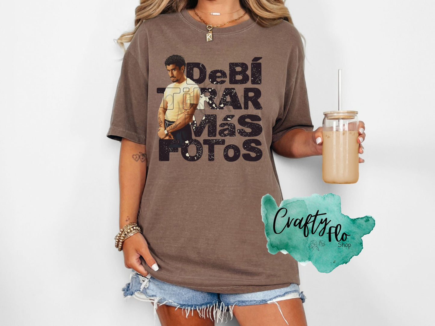 Bad Bunny Debi Tirar Mas Fotos, Graphic T-Shirt Latin Music Tee, Reggaeton Fan Gift, Streetwear for Reggaeton Lovers, Debí Tirar Más Fotos