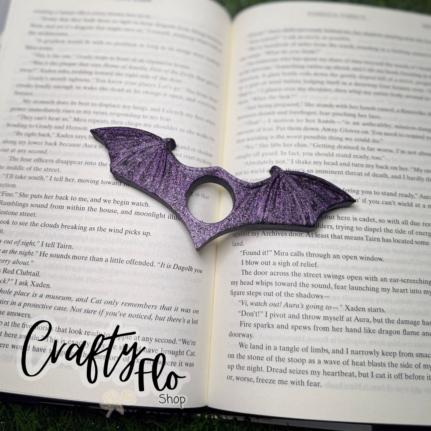 Page Holder Wings of Valor | Keep Pages Open with Ease | Perfect for Epic Reading | Book Lover Gift| Page Holder - Page Spreader Book Accessories Book Holders Ideal Gift for Fantasy Lovers