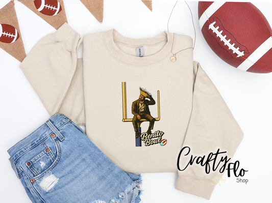 Benito Bowl Graphic Sweatshirt - Fall apparel | Unisex Fabric, Comfortable Fit, football Season - Pullover