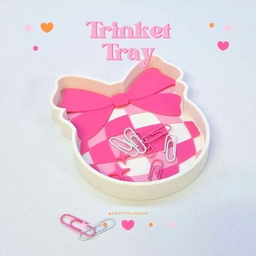 3D Printed Disco Ball Trinket Tray | Trinket Dish| Jewelry & Desk Catchall Dish | Valentine Decor