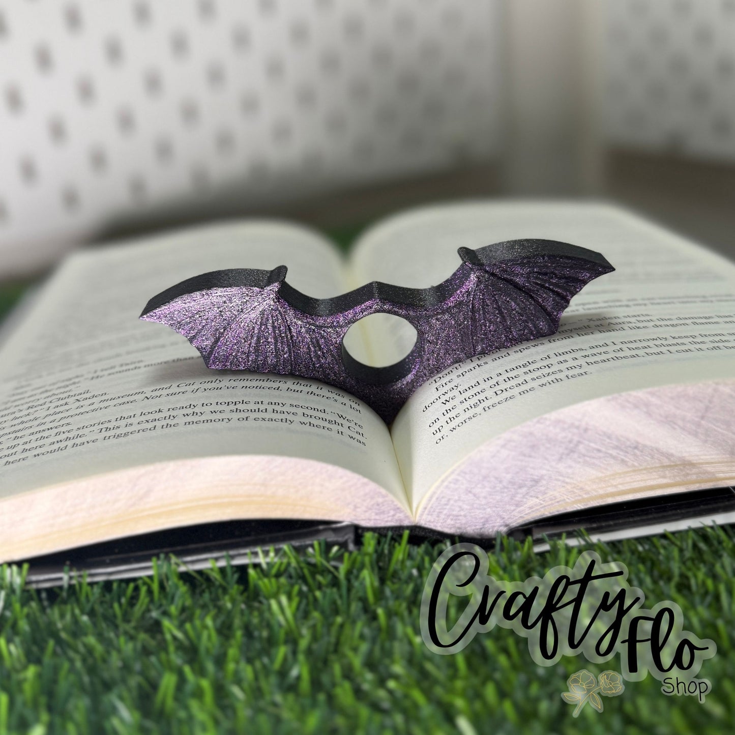 Page Holder Wings of Valor | Keep Pages Open with Ease | Perfect for Epic Reading | Book Lover Gift| Page Holder - Page Spreader Book Accessories Book Holders Ideal Gift for Fantasy Lovers