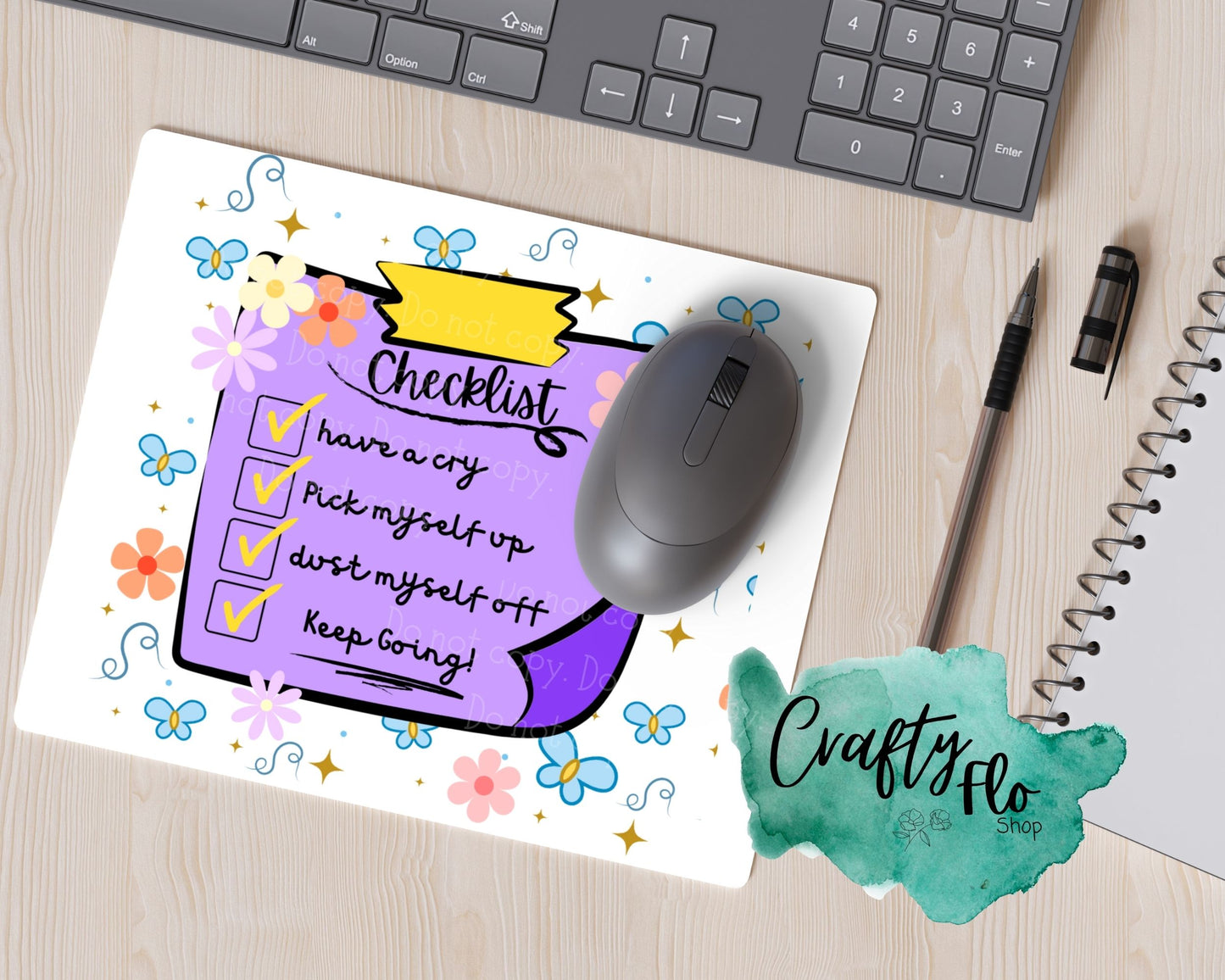 Cute Dog cartoons INSPIRED mousepad | Mom Mousepad| cartoon inspired dog friends/family mousepad| office essential