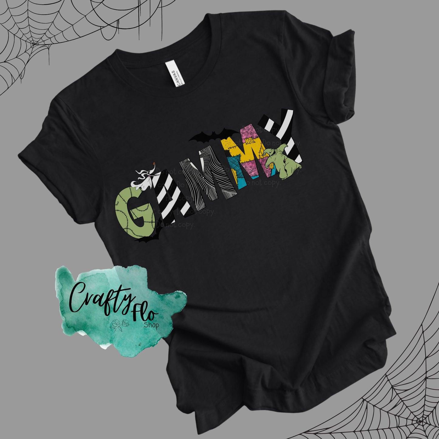 Nightmare before Xmas Grandma, Gammy, Nana, Mimi T-shirt|T-shirt, Funny apparel, Gift ideas| mothers day gift