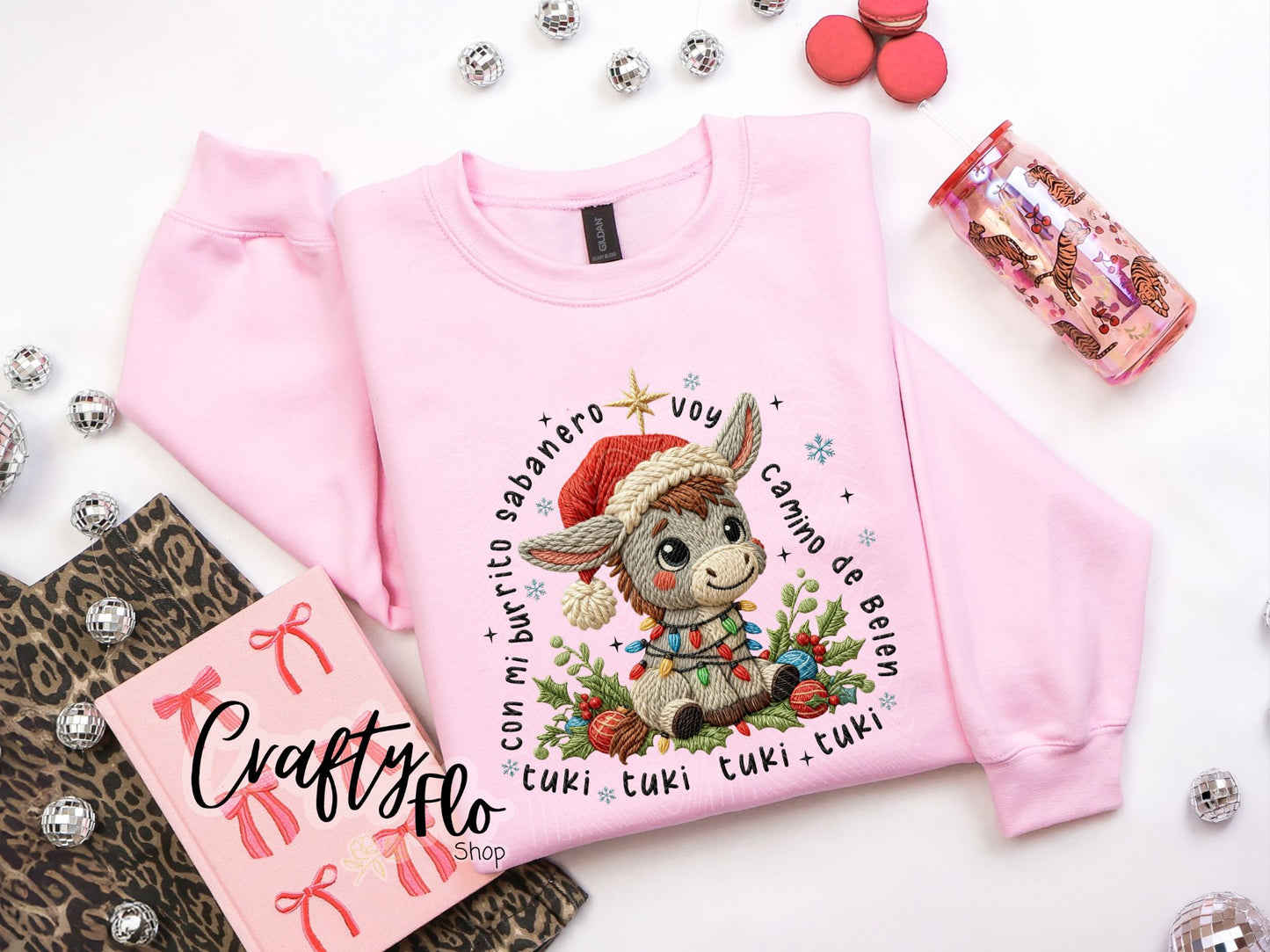 Burrito Sabanero Sweatshirt - Unisex Fabric - Ideal for Holiday Fashion - True to Size Fit - Pullover Womenswear Garment