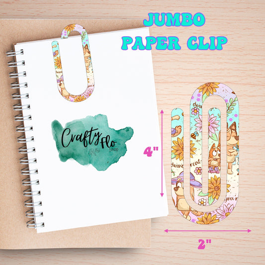 Your're doing great Mama inspired Jumbo Paper Clip - 3mm Acrylic, 3mm Thick, Printed Patterns May Vary, Durable Design