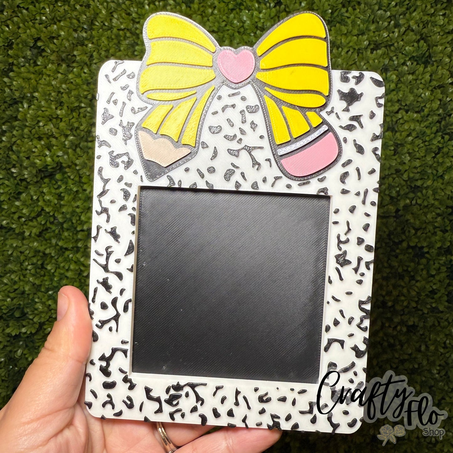 Coquette Pencil Bow 3D Printed Sticky Note Composition Notebook inspired