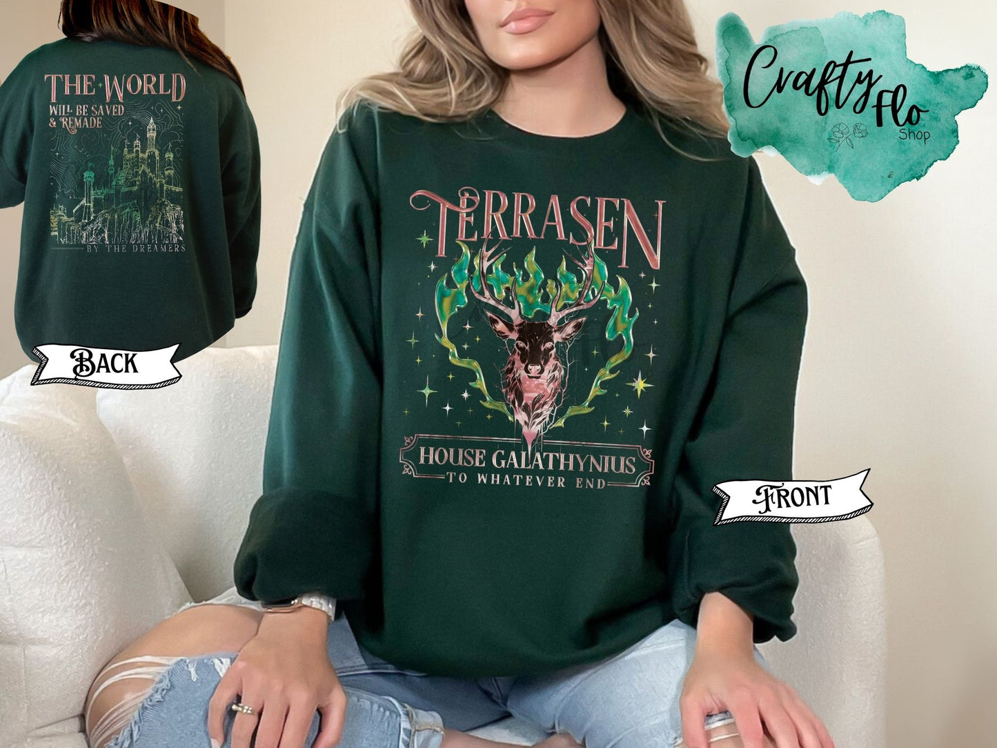 TOG Inspired Booktok Unisex Sweatshirt Casual Style with Playful Design and True to Size Fit - sweatshirt