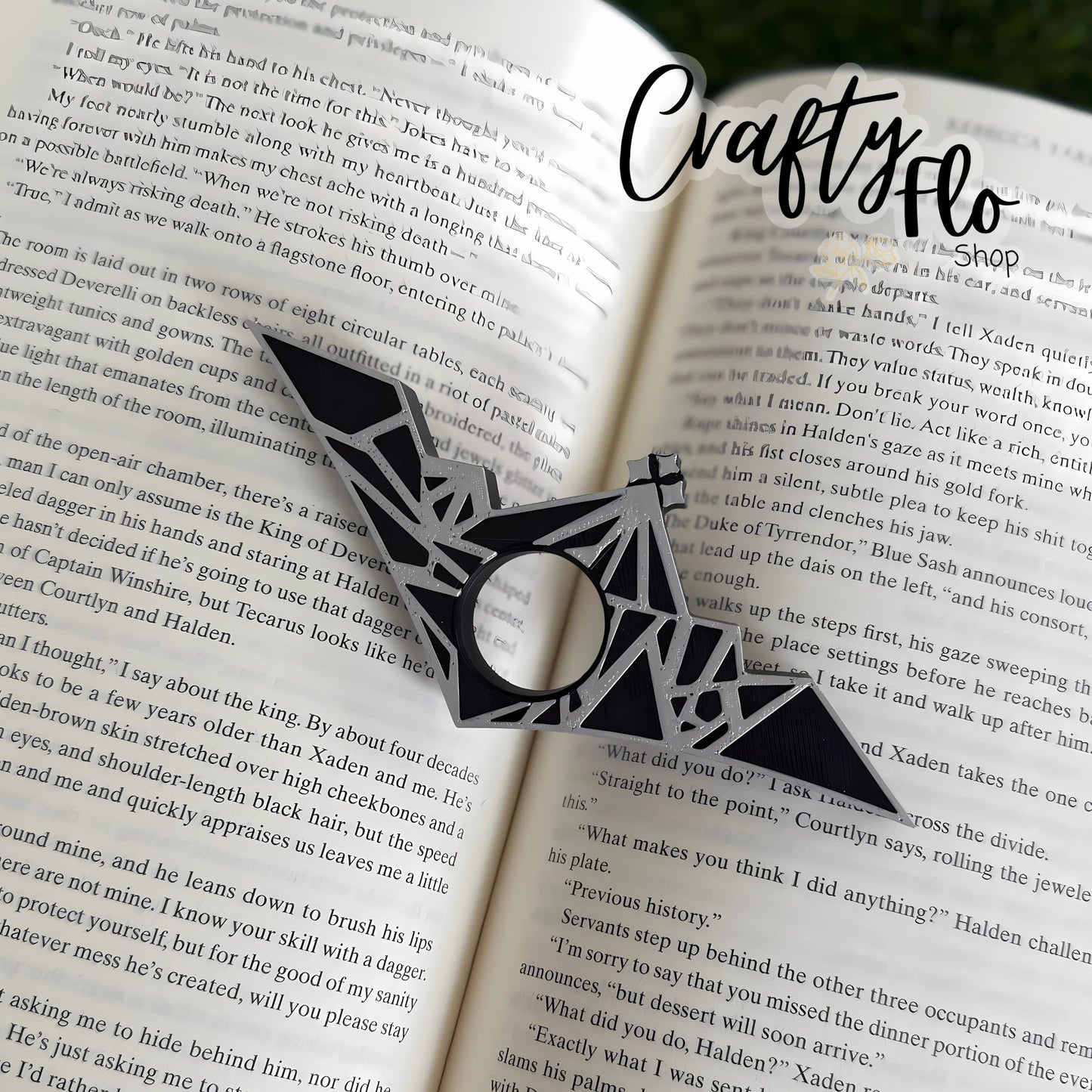 ACOTAR inspired Page Holder| Keep Pages Open with Ease | Perfect for Epic Reading | Book Lover Gift| Page Holder - Page Spreader Book Accessories Book Holders Ideal Gift for Fantasy Lovers
