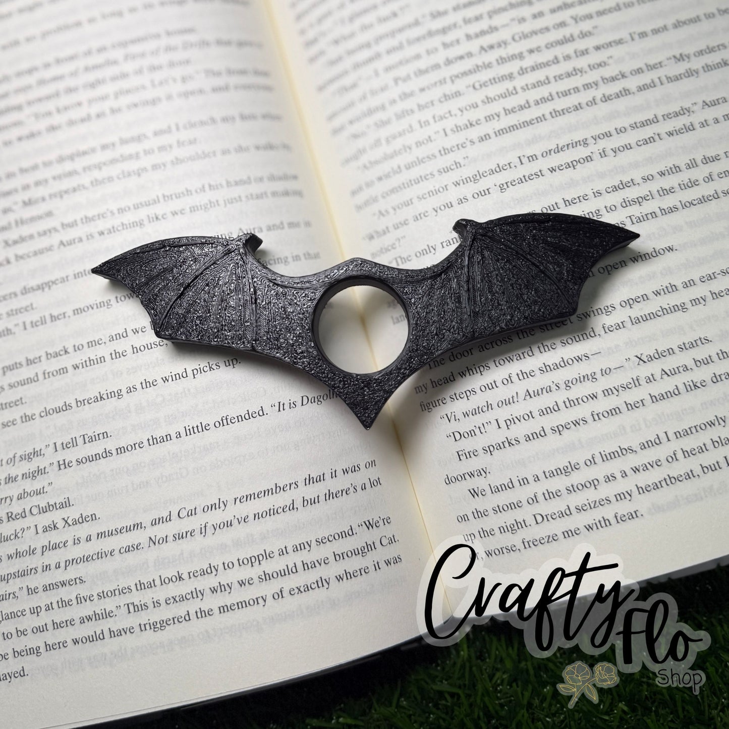 Page Holder Wings of Valor | Keep Pages Open with Ease | Perfect for Epic Reading | Book Lover Gift| Page Holder - Page Spreader Book Accessories Book Holders Ideal Gift for Fantasy Lovers