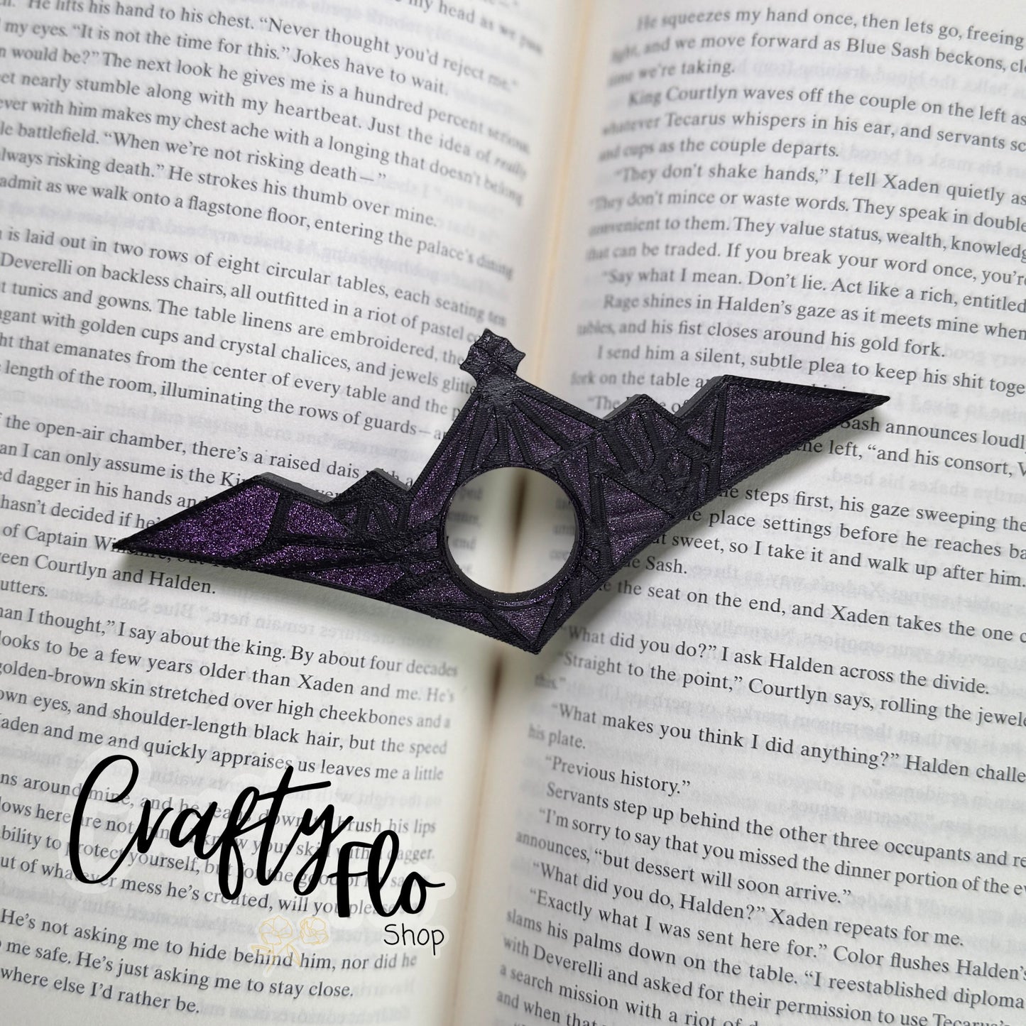 ACOTAR inspired Page Holder| Keep Pages Open with Ease | Perfect for Epic Reading | Book Lover Gift| Page Holder - Page Spreader Book Accessories Book Holders Ideal Gift for Fantasy Lovers