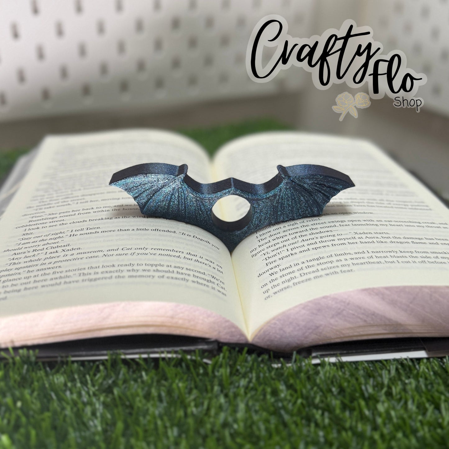 Page Holder Wings of Valor | Keep Pages Open with Ease | Perfect for Epic Reading | Book Lover Gift| Page Holder - Page Spreader Book Accessories Book Holders Ideal Gift for Fantasy Lovers