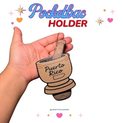 Pilón de Puerto Rico Pocketbac holder | Latino Gift