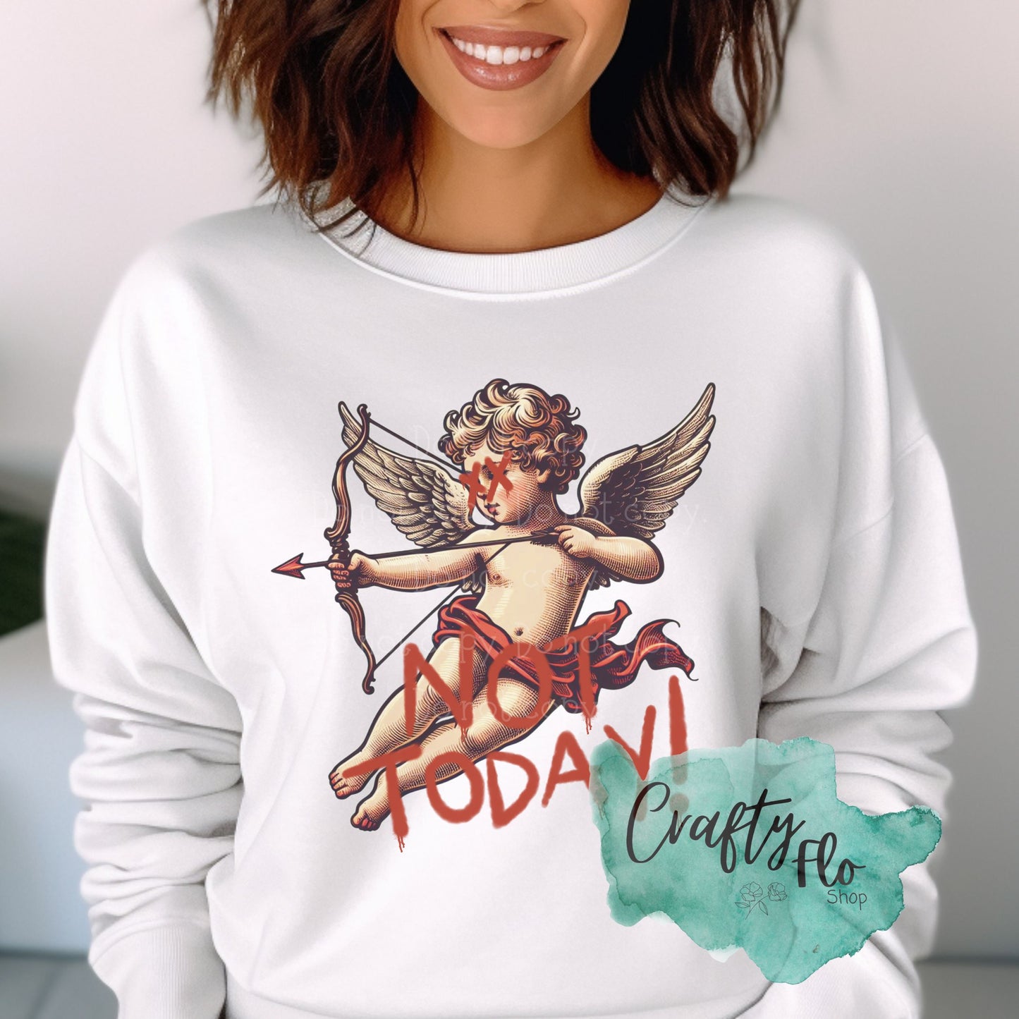 Cupid University Sweatshirt, Cute Valentine's Day Shirt, Funny College Sweatshirt, Love Crewneck Sweatshirt, Cupid Sweater