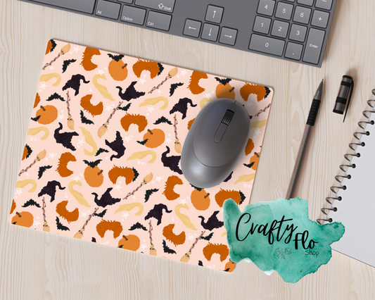 Witch Sisters inspired Mouse Pad| anime office essentials| cute Mouse pad
