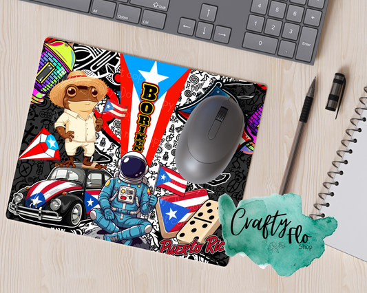 Boriken inspired Mouse Pad| anime office essentials| cute Mouse pad