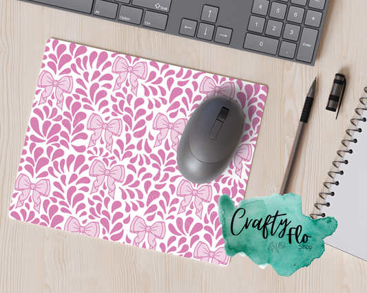 Talavera Bows inspired Mouse Pad|  office essentials| cute Mouse pad