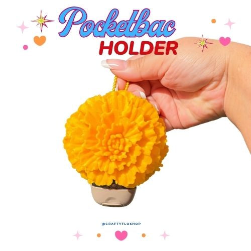 Cempasúchil Marigold PocketBac Holder | Mexican Gift
