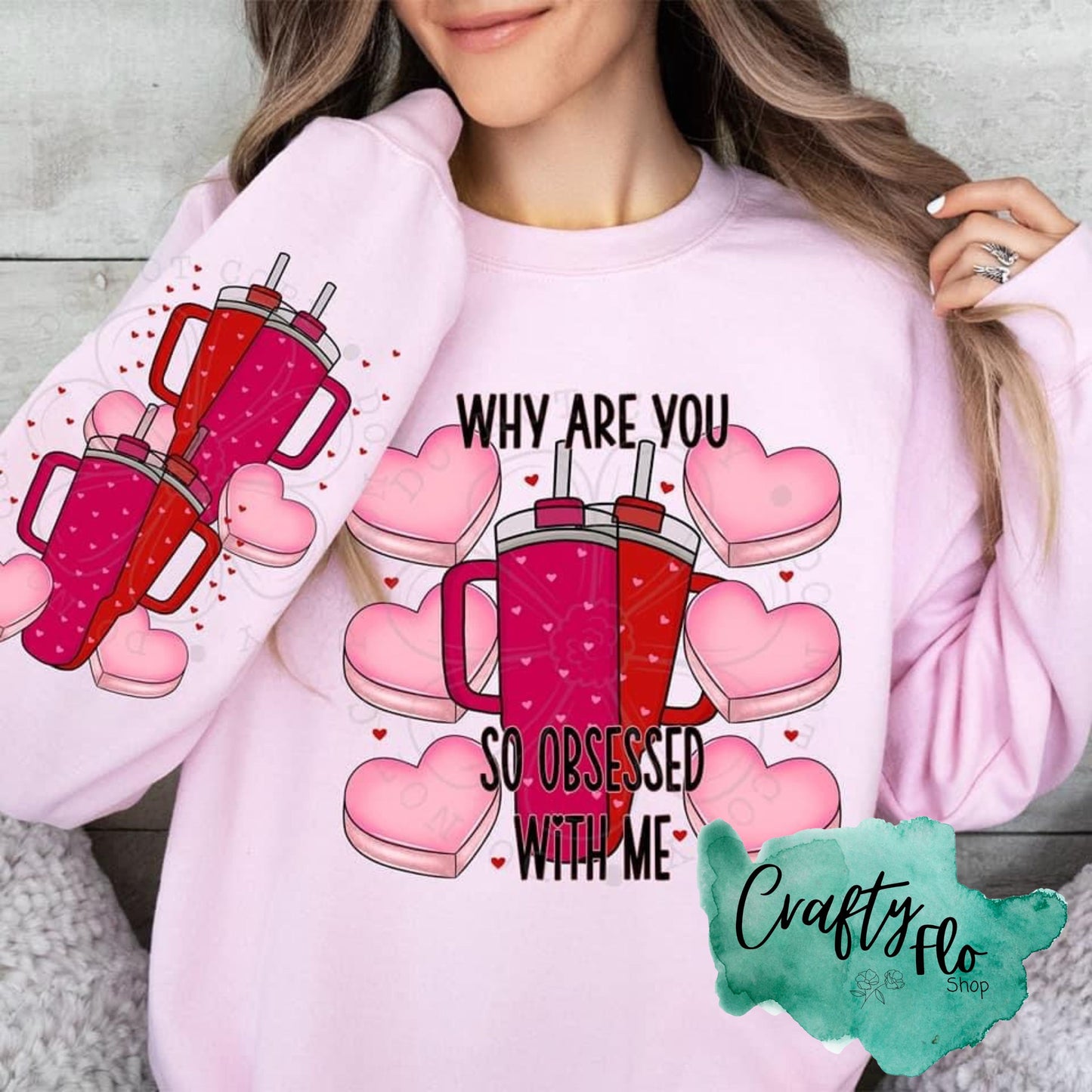Why are you so obsessed with me Sweatshirt, Cute Valentine's Day Shirt, Funny College Sweatshirt, Love Crewneck Sweatshirt, Cupid Sweater