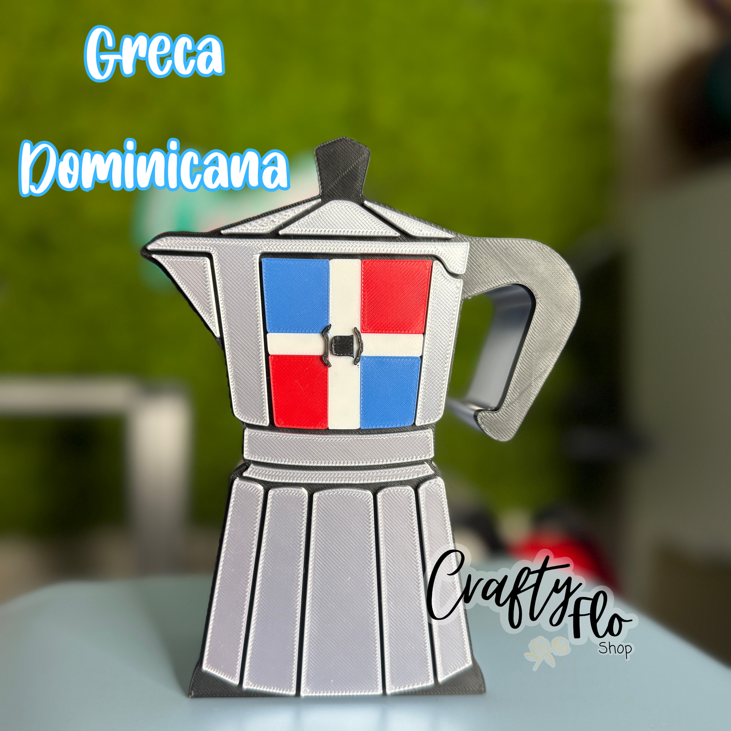Greca Dominicana Inspired Desk Organizer| Pen and Pencil Holder Custom 3D Printed Brush Holder Office Study Stationery Desktop Storage Marker Organizer