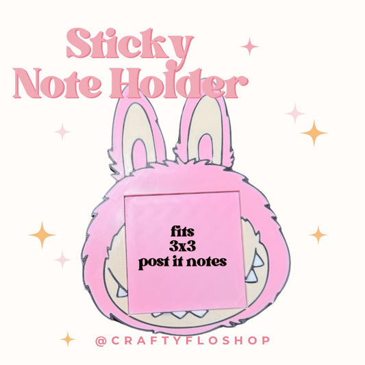 Fufu Monster Sticky Note Holder | 3D Print | 3D Printed