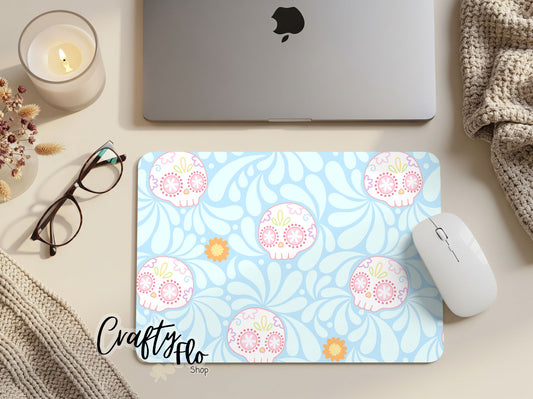 Mexican Calaveritas Talavera inspired Mouse Pad| anime office essentials| cute Mouse pad