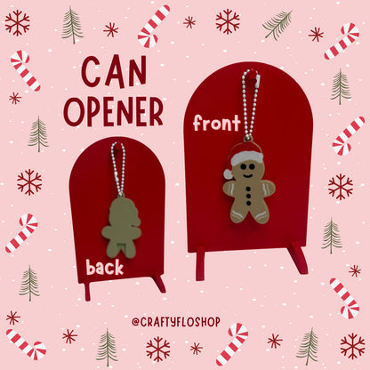 Gingerbread Cookie Soda Can Opener | 3D printed