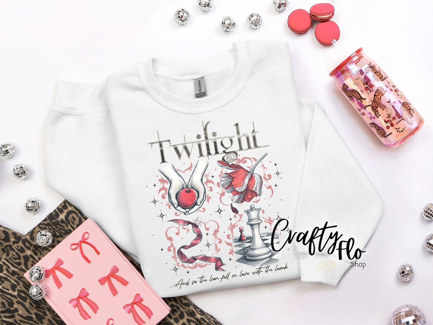 Twighlight inspired Graphic Sweatshirt or Tshirt- apparel | Unisex Fabric, Comfortable Fit, Valentines - Pullover