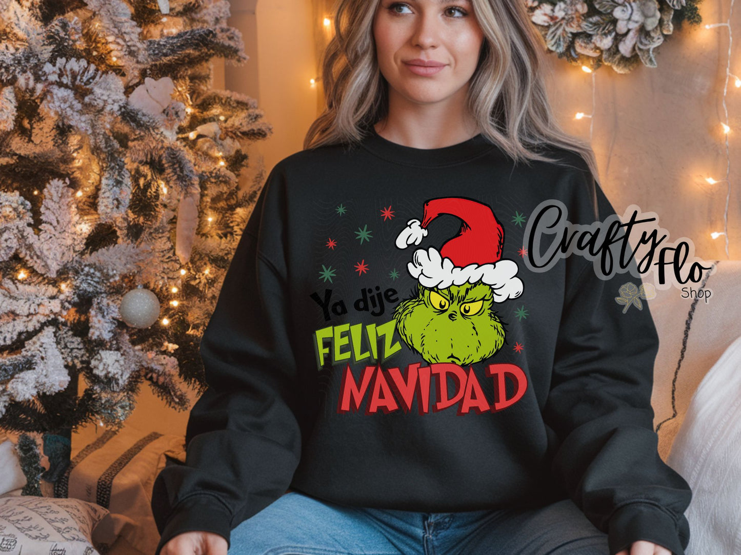 Ya dije Feliz Navidad!  Sweatshirt - Unisex Fabric - Ideal for Holiday Fashion - True to Size Fit - Pullover Womenswear Garment
