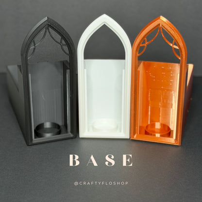 Faux Stained Glass Book Nook