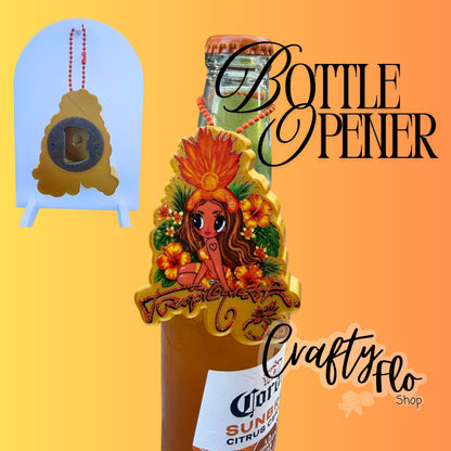 Tropicoqueta Inspred 3D Printed Bottle opener