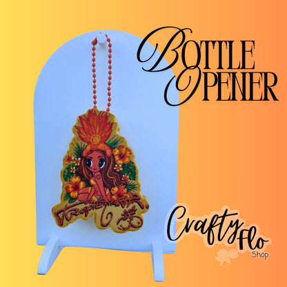 Tropicoqueta Inspred 3D Printed Bottle opener