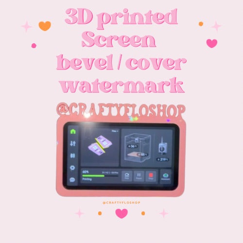 3D printed Logo watermark