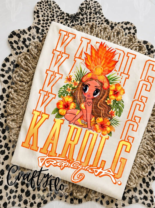 Tropicoqueta inspired Graphic T-shirt | friends gift | comfort colors shirt