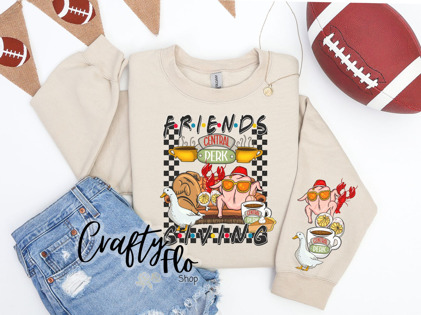 Friendsgiving sweatshirt| fall season | thanksgiving sweatshirt | friend gift christmas sweatshirt