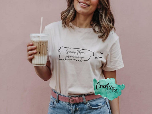 Gracias Mami Graphic T-Shirt Latin Music Tee, Reggaeton Fan Gift, Streetwear for Reggaeton Lovers, Debí Tirar Más Fotos