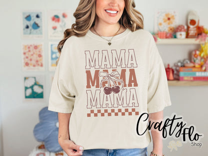 Coquette Cherry Mama T-shirt - Mothers Day Graphic Tee - Unisex Fabric - True to Size Fit - Pullover - Top, Tshirt