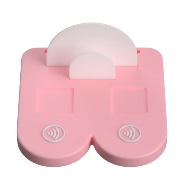 Salon NFC Smart Tap Payment Station – Tap to Pay Sign | Contactless Checkout Display | Smart Tap | NFC | Custom QR Code Stand