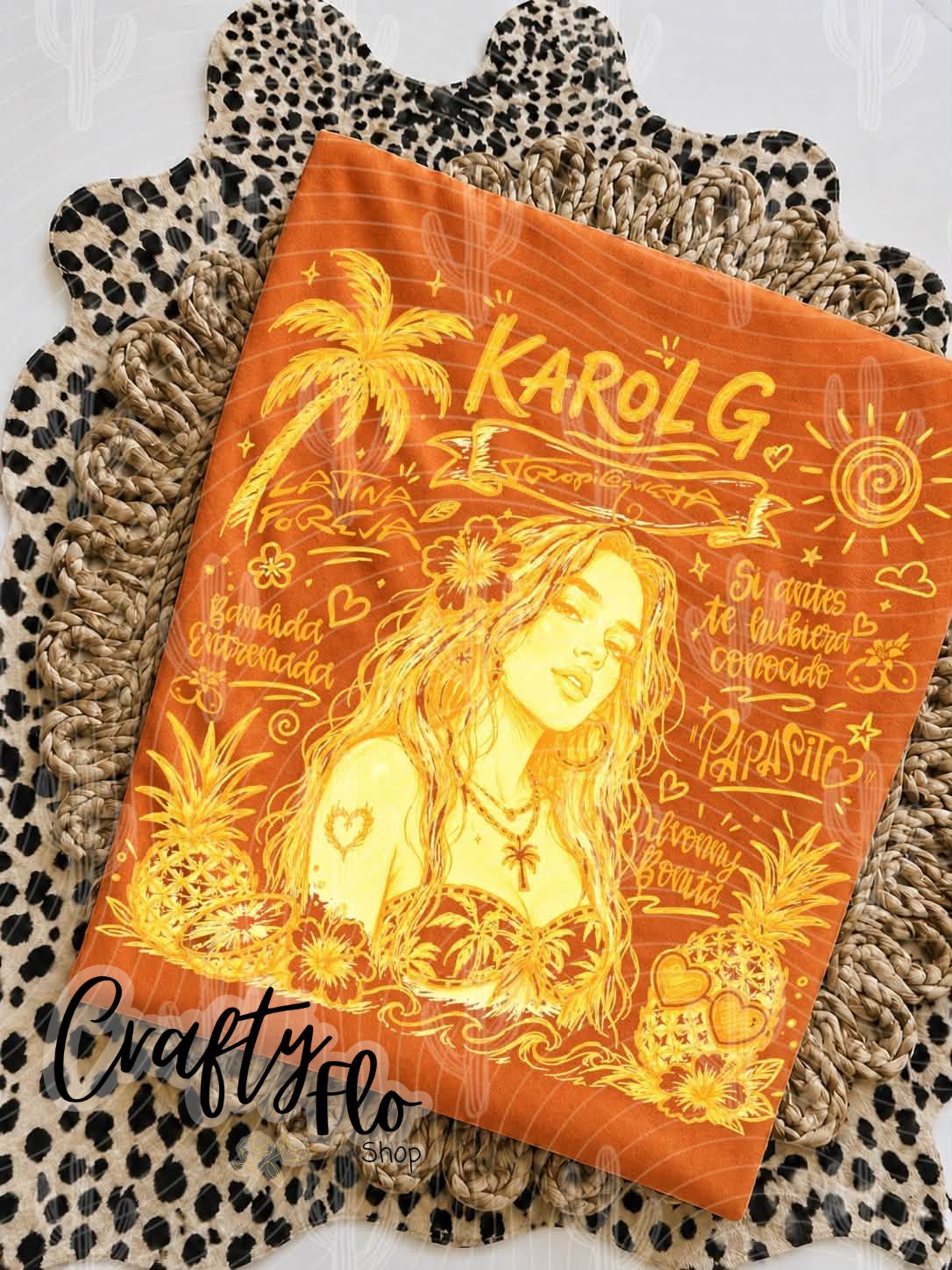 Tropicoqueta inspired Graphic T-shirt | friends gift | comfort colors shirt