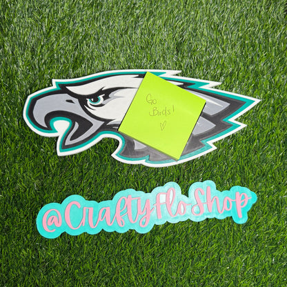 Eagle Head Sticky Note holder