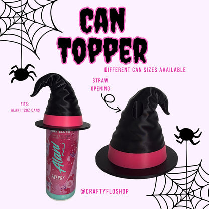 Witch Hat Can Topper