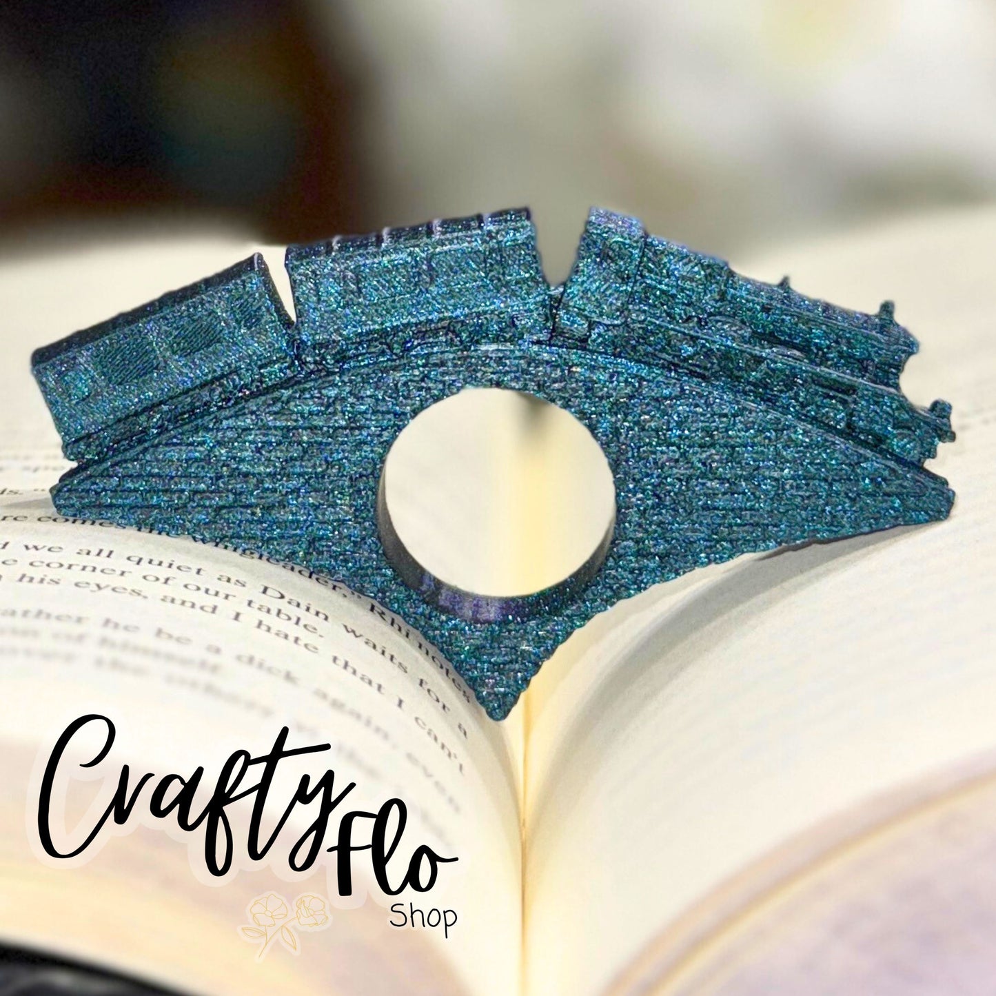 Page Holder Express train Book Holder for Easy Page Opening, Perfect Gift for Epic Reading & Fantasy Lovers